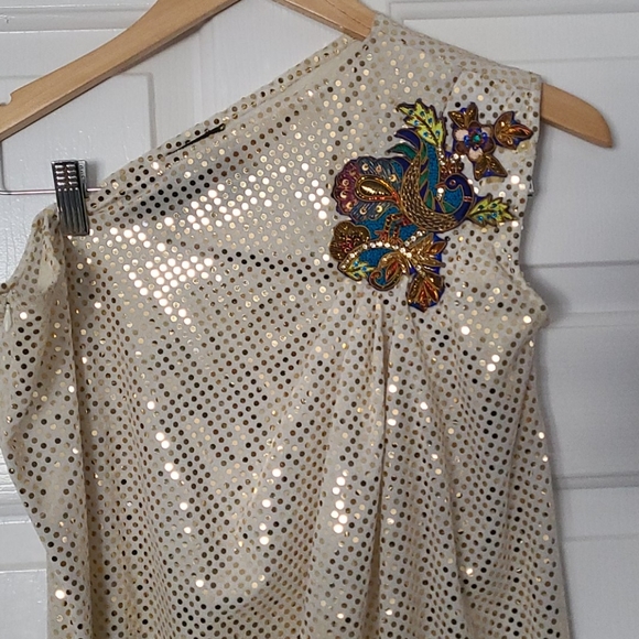 Disco Peacock dress - Picture 3 of 5